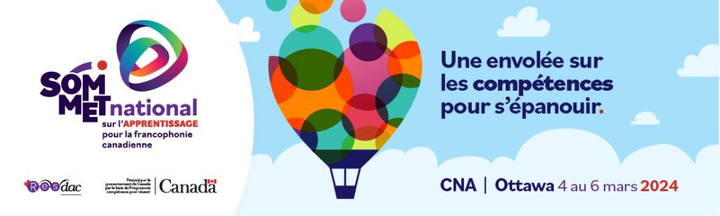 Bannière Sommet national sur l'apprentissage
